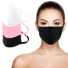 3-Pack: Washable And Reusable Non - Medical Face Protection Mask