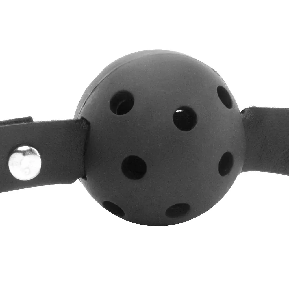 Premium Fetish Fantasy Ltd - Breathable Comfortable Ball Gag for Safe Play