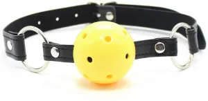 Gag - Breathable Ball (Yellow/Black)