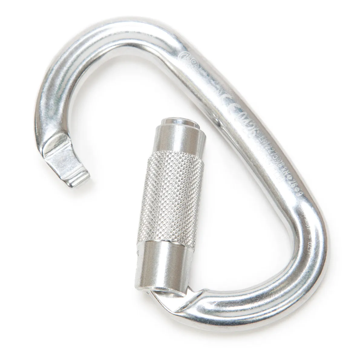 Kong Oval Carabiner - Silver