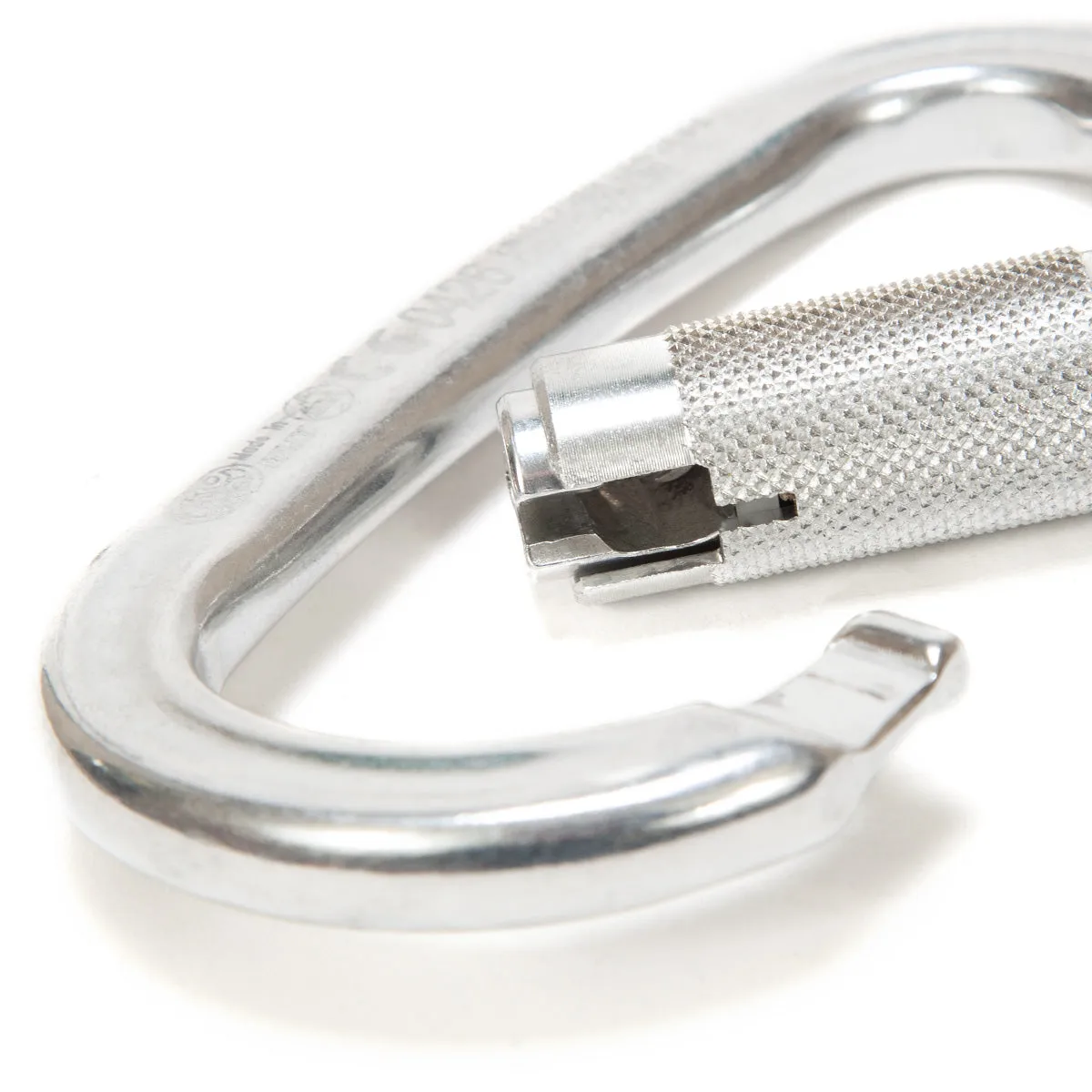 Kong Oval Carabiner - Silver