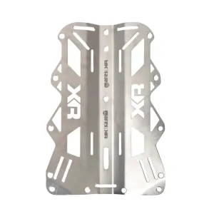 Mares XR Line Backplate Stainless Steel 6mm or 3mm - Clearance