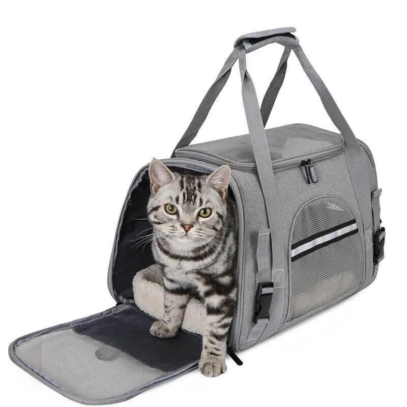 Nylon Mesh Breathable Cat Carrier