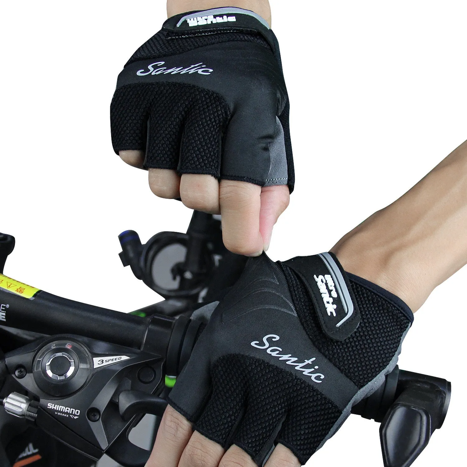 Santic Java Ⅱ Cycling Gloves Half Finger