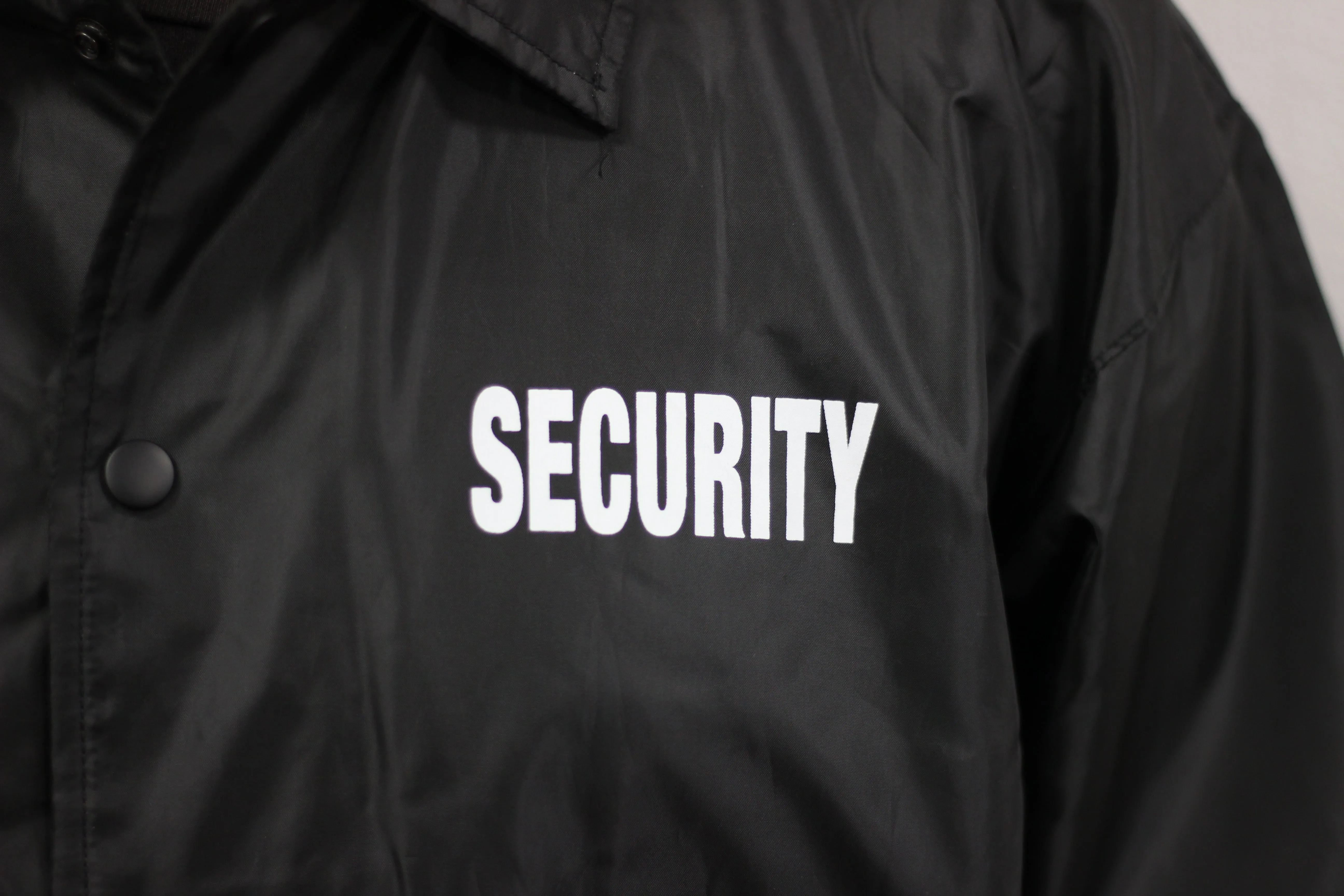 Security Flannel Lined Windbreaker